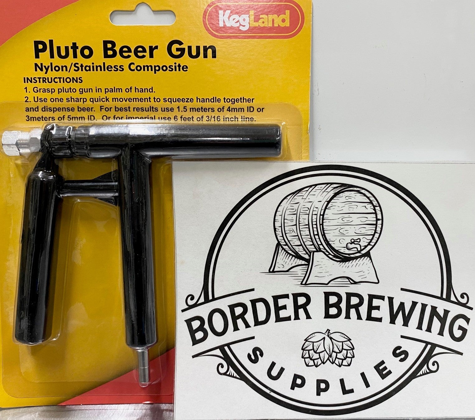 SS/Nylon Bière à la main Pluto Pistolet