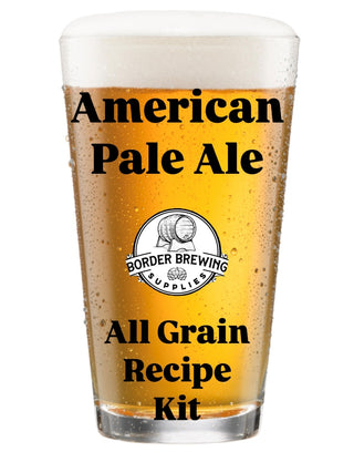 American Pale Ale
All Grain Recipe Kit

A pale, refreshing and hoppy ale with sufficient supporting malt to make the beer balanced and drinkable.