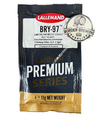 BRY-97
American West Coast Ale Yeast
Lallemand LalBrew

A neutral strain with a high flocculation ability that can be used to make a wide variety of American-style beers. Through the expression of a beta-glucosidase enzyme, BRY-97 can promote hop biotransformation and accentuate hop flavour and aroma.