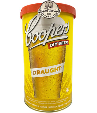 Draught Coopers Original 1.7kg DIY Malt Extract Brewing Kit Light yellow-gold colour with a tightly packed white head, floral nose with a hint of malt, medium bodied palate with delicate hopping and a slightly bitter finish.  The most discerning draught drinker will appreciate this beer.