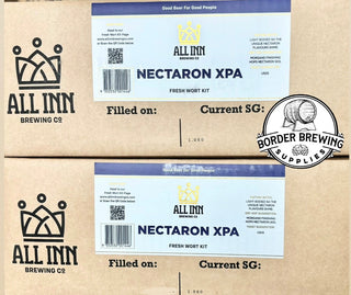 Nectaron XPA
Extra Pale Ale
All Inn Brewing - Fresh Wort Kit
Light bodied so the unique Nectaron flavours shine.
Nectaron provides an intense mix of distinctive pineapple, stone fruit & citrus.