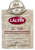 Lalvin EC-1118 Champagne Yeast Lallemand. Sparkling wine base and Prise de Mousse. Useful for a wide range of applications, including wine and fruit cider fermentations