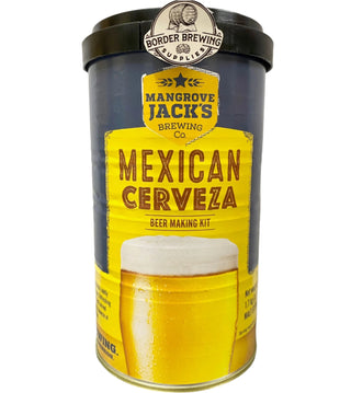 Mexican Cerveza Mangrove Jack's International 1.7kg Malt Extract Brewing Kit This light, delicate lager is subtly flavoured.  It's refreshing to the full and best served very cold and with lemon, perfect on a hot summers day.