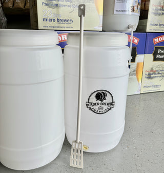 Mash Paddle. Food Grade Plastic
60cm Long
Every home brewer (Grain or Extract) should own a Mash Paddle.
This heat-resistant plastic mash paddle is perfect for home brewing.
Great for dissolving dry malt extract, preventing clumps and stirring beer