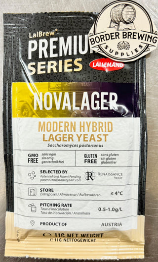 NovaLager Modern Hybrid Lager Yeast Lallemand LalBrew. NovaLager is a true bottom-fermenting Saccharomyces pastorianus hybrid that produces clean lager beers with distinct flavour characteristics and superior fermentation performance
