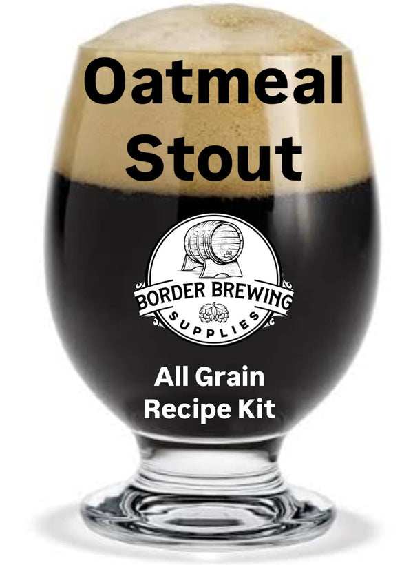 Oatmeal Stout All Grain Recipe Kit This oatmeal stout recipe results in a beer that's rich and smooth. The roasted malts add depth, while oats give a creamy texture. Balanced bitterness rounds out the taste for a satisfying full stout.