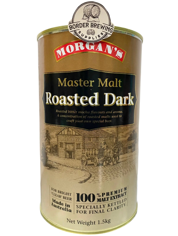 Morgan's Master Malt Roasted Dark Liquid Malt Extract beer Chocolate Coffee