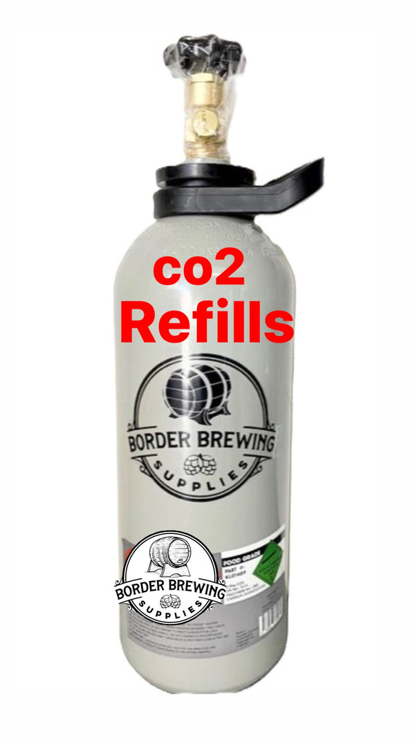 co2 Gas bottle refilling. Refill your kegerator cylinder